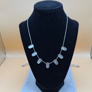 Silver Meadow Necklace frame NWT